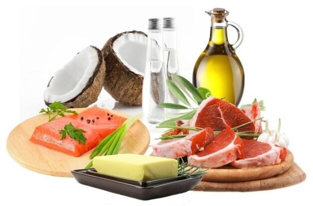 tučná jídla pro keto dietu